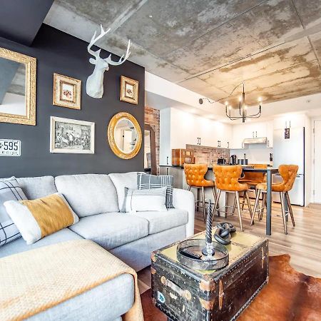 Quebec, Rustique Chic En Ville, Piscine Sur Le Toit Pour 2 A 6 Invites Ngoại thất bức ảnh