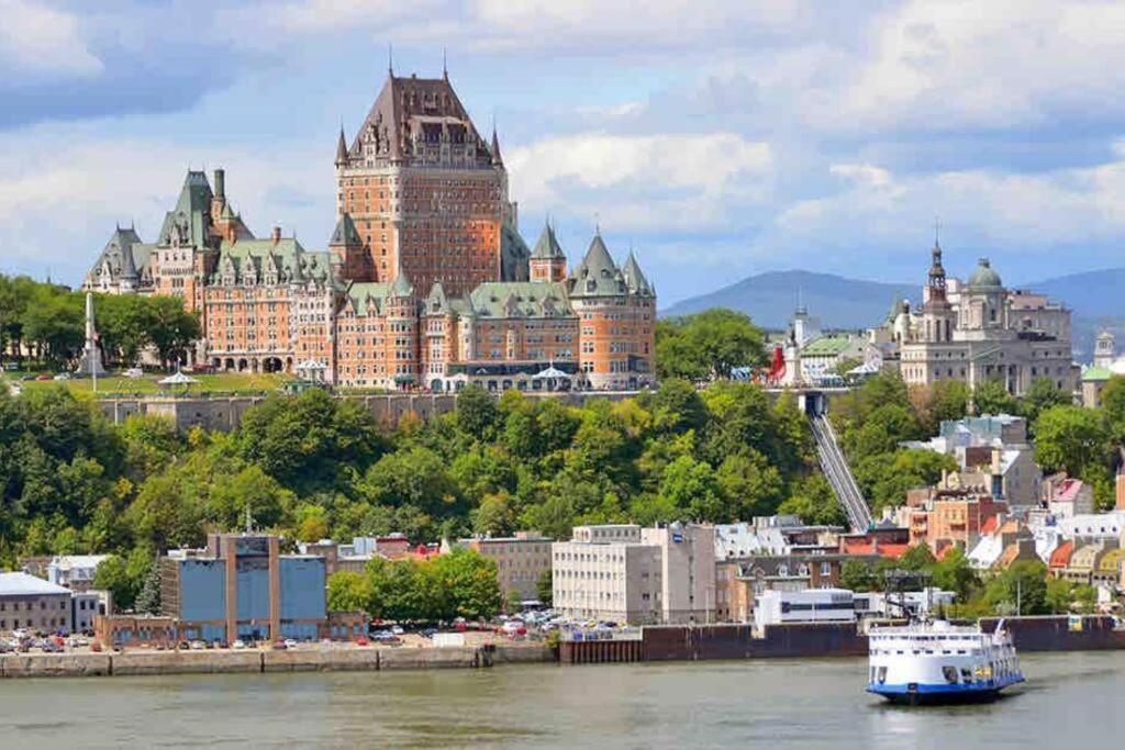 Quebec, Rustique Chic En Ville, Piscine Sur Le Toit Pour 2 A 6 Invites Ngoại thất bức ảnh