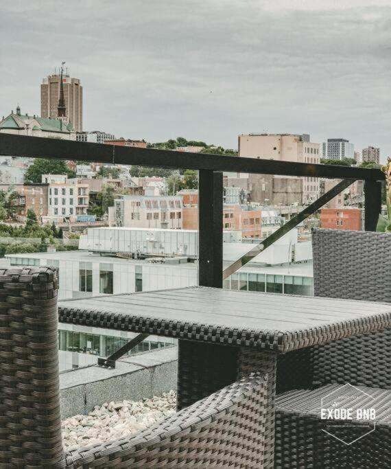 Quebec, Rustique Chic En Ville, Piscine Sur Le Toit Pour 2 A 6 Invites Ngoại thất bức ảnh